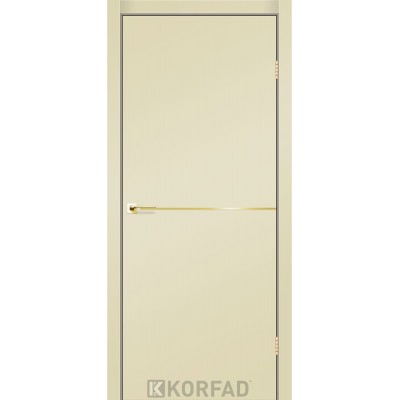 Межкомнатные Двери DLP-01 SUPER Pet gold Korfad ПВХ плёнка-4