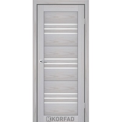 Міжкімнатні Двері FL-05 сатин білий Korfad ПВХ плівка-0