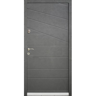 Вхідні Двері Modern Silver RAL 9803 "Galicia"-1
