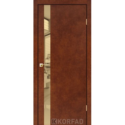 Міжкімнатні Двері GLP-02 Korfad ПВХ плівка-0