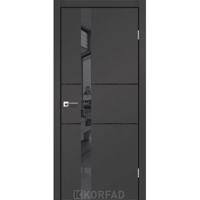 Межкомнатные Двери GLP-06 Super PET Korfad ПВХ плёнка-0