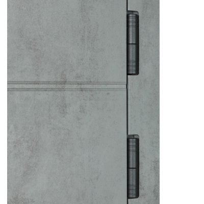 Входные Двери B-434 (квадро) Модель 155 Оксид темный/Оксид светлый Булат-6