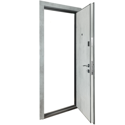 Входные Двери B-434 (квадро) Модель 155 Оксид темный/Оксид светлый Булат-3