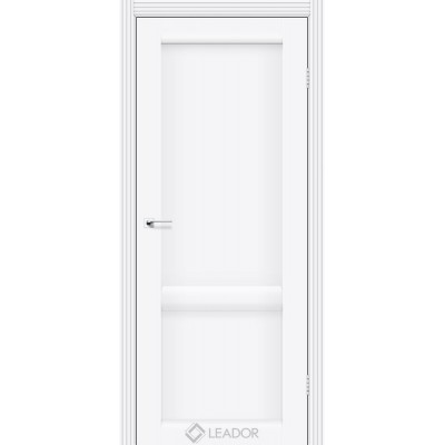 Міжкімнатні Двері Laura LR-02 білий матовий Leador ПВХ плівка-0