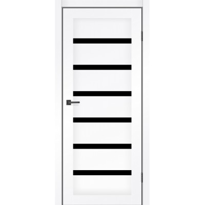 Міжкімнатні Двері LOUISIANA BLK білий матовий MSDoors ПВХ плівка-0