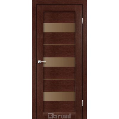 Міжкімнатні Двері Marsel венге панга сатин бронза Darumi Ламінатин-0