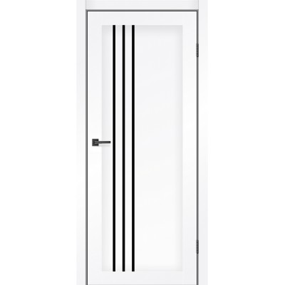 Міжкімнатні Двері NEVADA BLK білий матовий MSDoors ПВХ плівка-0