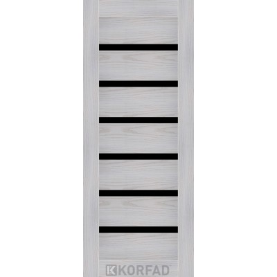 Межкомнатные МДФ накладка на двери NO-01 BLK Korfad ПВХ плёнка-5