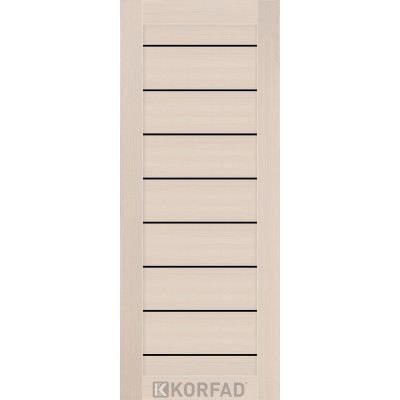 Міжкімнатні МДФ накладка на двері NO-03 BLK Korfad ПВХ плівка-3