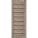 Міжкімнатні МДФ накладка на двері NO-03 BLK Korfad ПВХ плівка-10-thumb