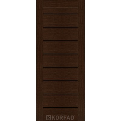 Міжкімнатні МДФ накладка на двері NO-03 BLK Korfad ПВХ плівка-7