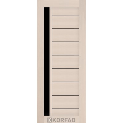 Міжкімнатні МДФ накладка на двері NO-04 BLK Korfad ПВХ плівка-9