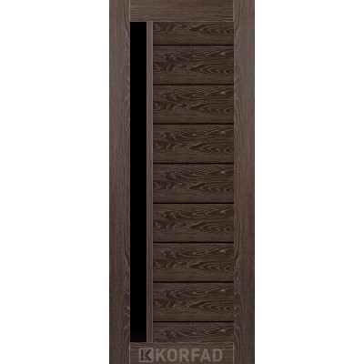 Межкомнатные МДФ накладка на двери NO-04 BLK Korfad ПВХ плёнка-6