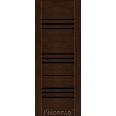 Межкомнатные МДФ накладка на двери NO-06 BLK Korfad ПВХ плёнка-2
