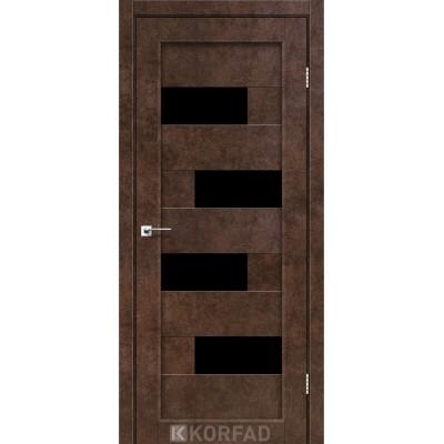 Міжкімнатні Двері PM-10 BLK Korfad ПВХ плівка-1