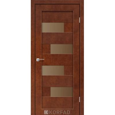 Міжкімнатні Двері PM-10 сатин бронза Korfad ПВХ плівка-5