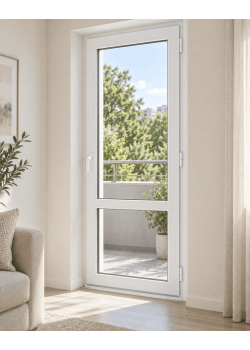 Металлопластиковые балконные двери VEKA Proline поворотно-откидное 900 x 2000 мм