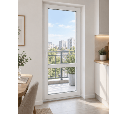Металлопластиковые балконные двери VEKA Proline поворотно-откидное 900 x 2200 мм