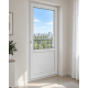 Металлопластиковые балконные двери VEKA Softline поворотно-откидное 900 x 2000 мм