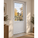 Металлопластиковые балконные двери VEKA Softline поворотно-откидное 900 x 2100 мм