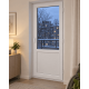Металлопластиковые балконные двери VEKA Softline поворотно-откидное 900 x 2200 мм