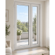 Металлопластиковые балконные двери VEKA Softline поворотно-откидное 1300 x 2200 мм
