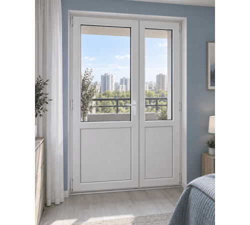 Металлопластиковые балконные двери VEKA Proline поворотно-откидное 1300 x 2100 мм
