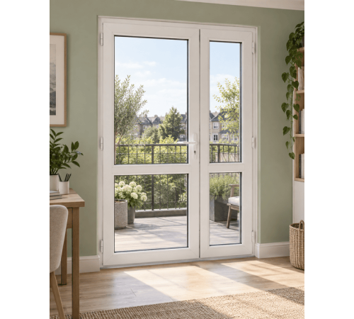 Металлопластиковые балконные двери VEKA Proline поворотно-откидное 1300 x 2200 мм