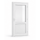 Металлопластиковые входные двери VEKA Softline 82 ламинированные 950 x 2000 мм