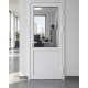 Металопластикові двері Glasso 7S 800 x 2000 мм