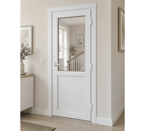 Металлопластиковые двери Rehau Euro 60 800 x 2000 мм