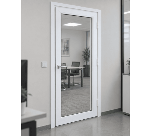 Металлопластиковые двери Rehau Euro 70 800 x 2000 мм
