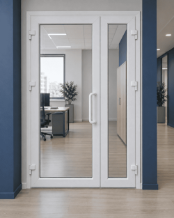 Металопластикові міжкімнатні двері WDS 6S 1300 x 2000 мм