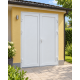 Металлопластиковые двери для технических помещений VEKA Softline 76 поворотные 1500 x 2000 мм
