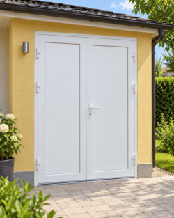 Металопластикові двері для технічних приміщень VEKA Softline 76 поворотні 1500 x 2000 мм
