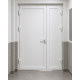 Металлопластиковые двери для технических помещений VEKA Softline 76 поворотные 1250 x 1900 мм