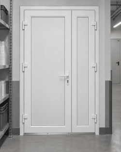 Металопластикові двері для технічних приміщень VEKA Softline 70 поворотні 1300 x 1900 мм