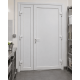 Металлопластиковые двери для технических помещений VEKA Softline 70 поворотные 1200 x 1900 мм