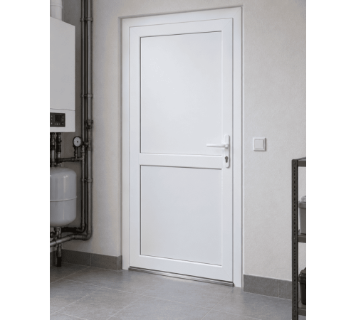 Металопластикові двері для технічних приміщень REHAU EURO 60 поворотні 700 x 2000 мм