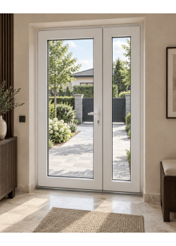 Металлопластиковые входные двери VEKA Proline 1300 x 2200 мм