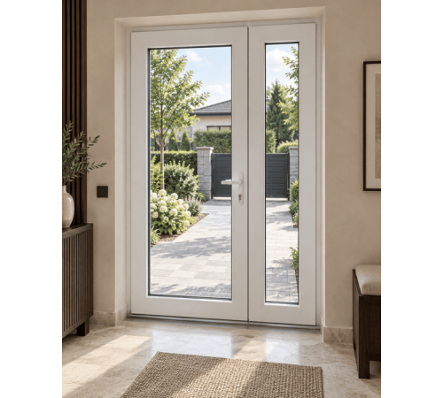 Металлопластиковые входные двери VEKA Softline 1300 x 2100 мм