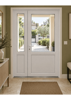 Металлопластиковые входные двери VEKA Softline 82 1300 x 2000 мм