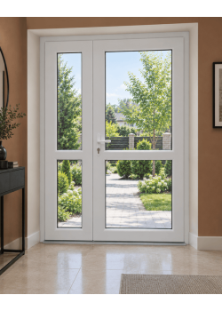 Металлопластиковые входные двери WDS 6S 1300 x 2100 мм