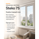 Металопластикове вікно Steko S700 тристулкове з поворотно-відкидною стулкою 2200x1700 мм