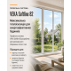 Металопластикове вікно Veka Softline 82 тристулкове з поворотно-відкидною стулкою 2200x1000 мм