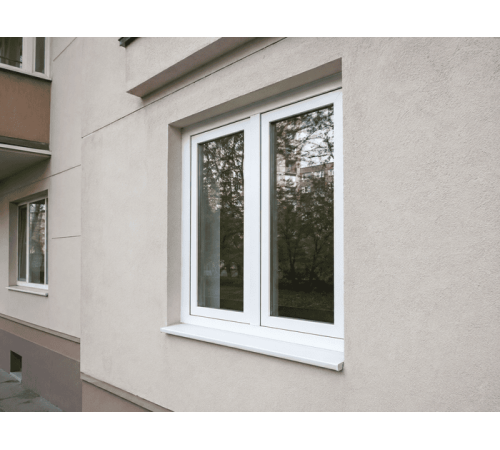 Металопластикове вікно Rehau Synego двостулкове з поворотно-відкидною стулкою 1200 x 1400 мм