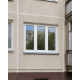 Металлопластиковое окно Veka Softline 82 трёхстворчатое с поворотно-откидной створкой 2500x1700 мм
