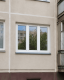 Металопластикове вікно Veka Softline тристулкове з поворотно-відкидною стулкою 2700x1500 мм