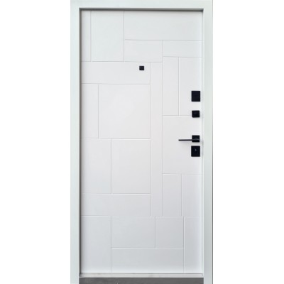 Вхідні Двері Прайм-М мрамор темний/біла емаль Qdoors-2