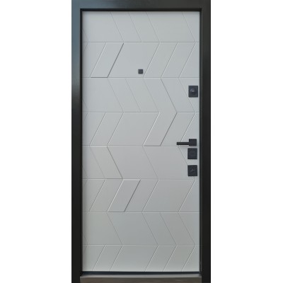 Вхідні Двері Конверс-АК бетон темний/грей софт Qdoors-2